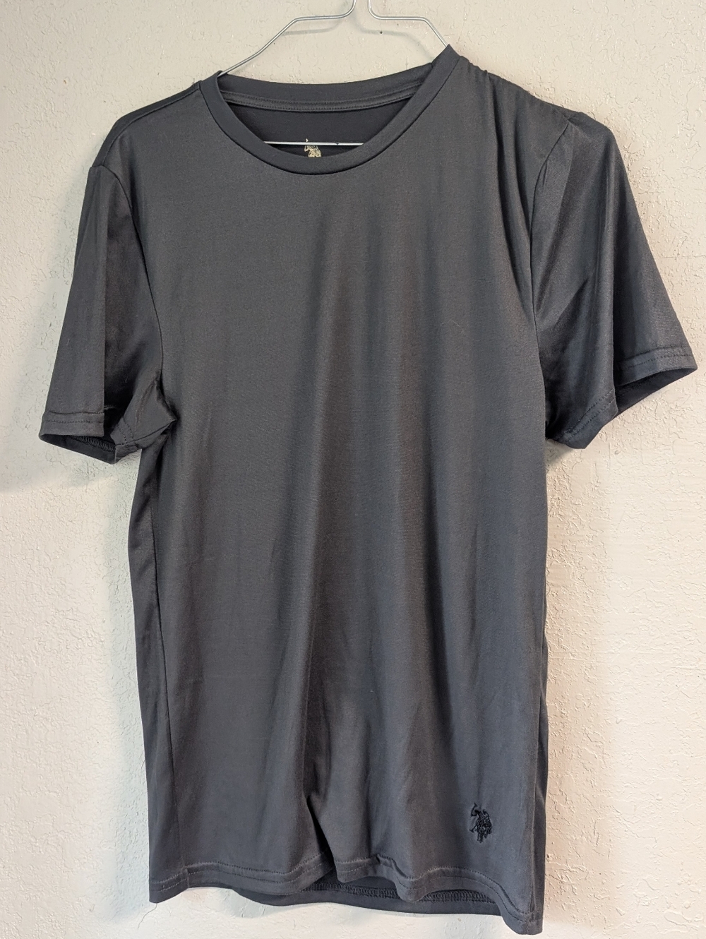 U.S. Polo Assn. Men’s Charcoal Crew Neck Short Sleeve Tee Sleepwear S Lounge